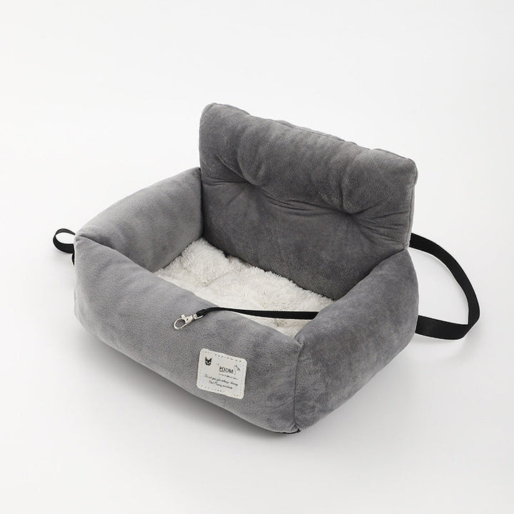 Veilige Honden Autostoel - CozyCanine-Grey-S (44x35x27cm)-State of Style