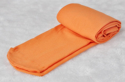 Velvet Dance Leotard for Children-Orange-S-State of Style