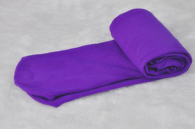 Velvet Dance Leotard for Children-Purple-S-State of Style