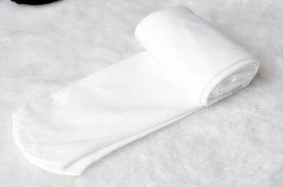 Velvet Dance Leotard for Children-White-S-State of Style