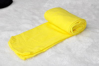 Velvet Dance Leotard for Children-Yellow-S-State of Style