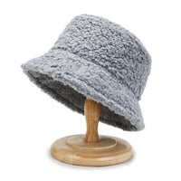 Venus Teddy Bucket Hat | Warm and Stylish-Grey-State of Style