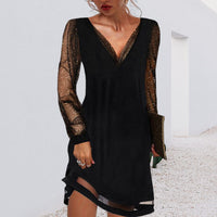 Versatile and Classic V-Neck Dress – Mila-State of Style
