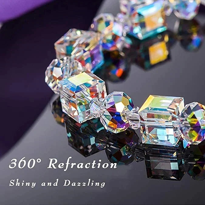 Versatile Cubic Crystal Bracelet-State of Style