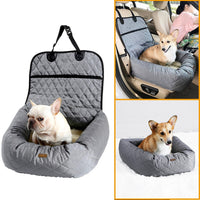 Versatile Dog Car Seat - SafeRide-Grey-State of Style