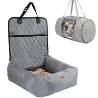 Versatile Dog Car Seat - SafeRide-Grey-State of Style