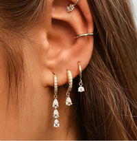 Versatile Earring Set - Aurora-Gold-Chain earring-State of Style