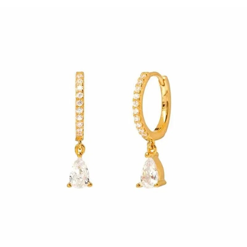 Versatile Earring Set - Aurora-Gold-Modern CZ Hoop-State of Style