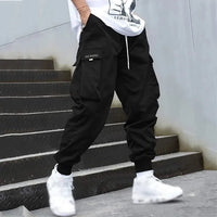 Versatile Men's Cargo Pants - Jens-Black-M-State of Style