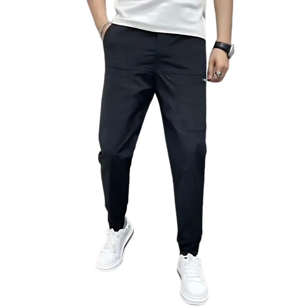 Versatile Men's Cargo Pants | Stylish and Functional-Black-29-State of Style