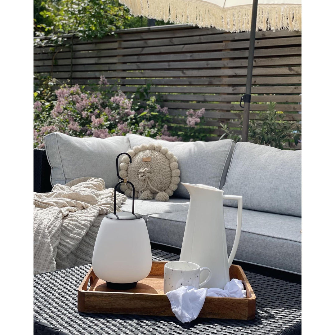 Versatile Patio Lantern - LunaGlow-Red-State of Style