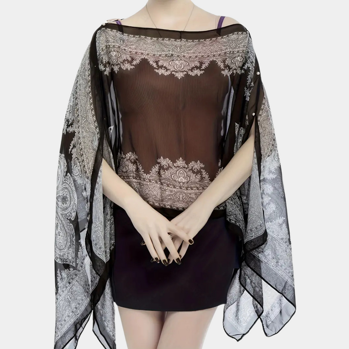 Versatile Poncho Scarf for Women - Mira-State of Style