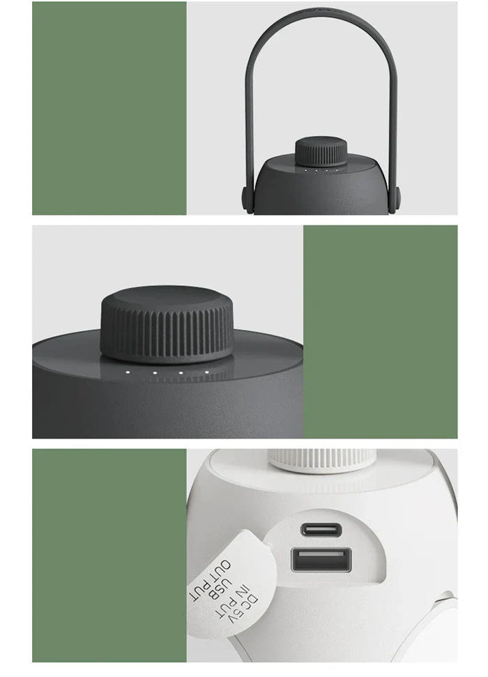 Versatile Portable Camping Lamp - LumiCamp-White-State of Style