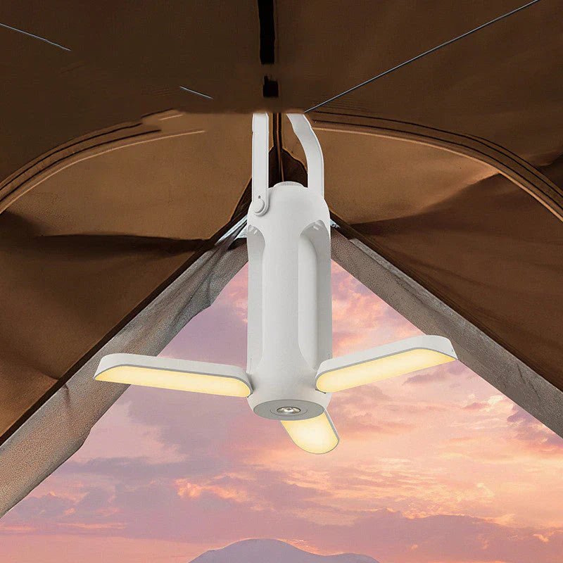 Versatile Portable Camping Lamp - LumiCamp-White-State of Style