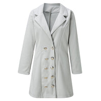 Versatile Women's Jacket | CirrusJas I | Comfortable & Stylish-Gray-S-State of Style