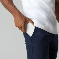 Versatile Wrinkle-Free Trousers | Stretch Mobility Pants-Black-XS-State of Style
