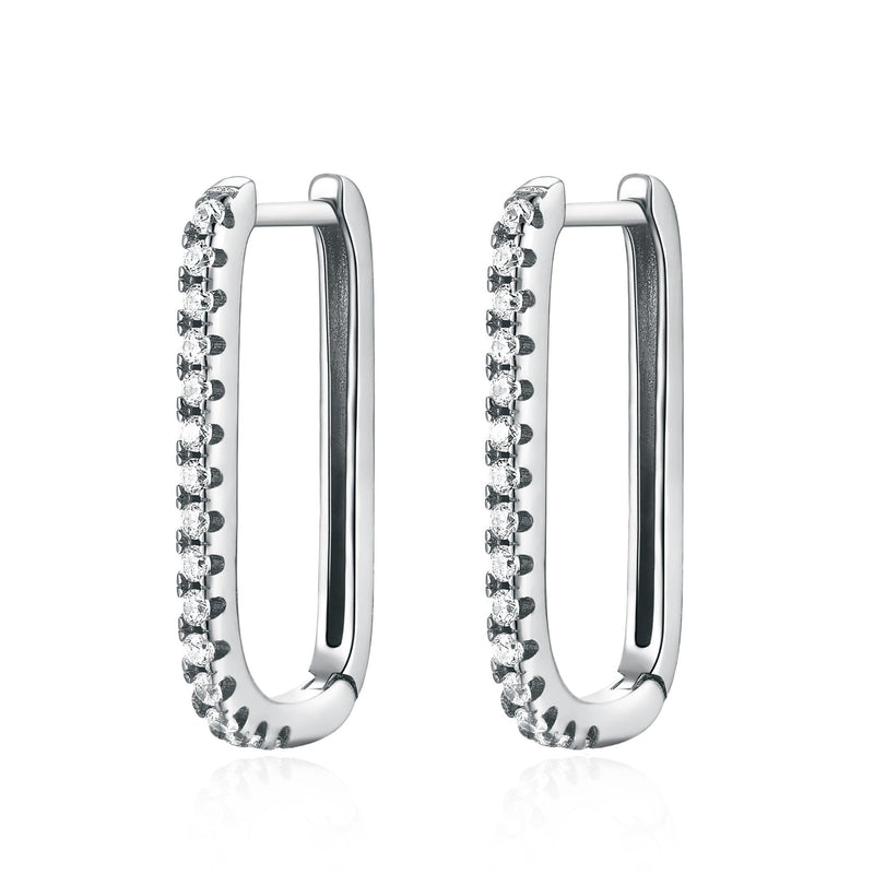 Vertical Zirconia Earrings – Inez-Silver-State of Style