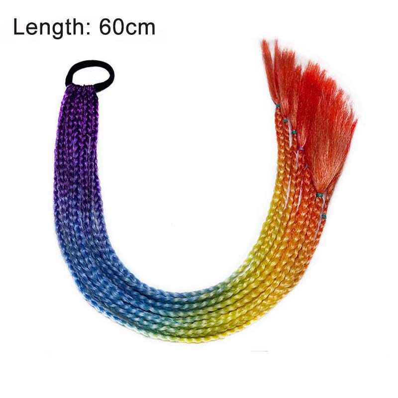 Vibrant Multi-Coloured Hair Extensions-Black Blue-State of Style