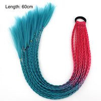 Vibrant Multi-Coloured Hair Extensions-Black Blue-State of Style