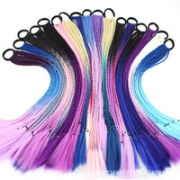 Vibrant Multi-Coloured Hair Extensions-Black Blue-State of Style