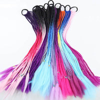 Vibrant Multi-Coloured Hair Extensions-Black Blue-State of Style