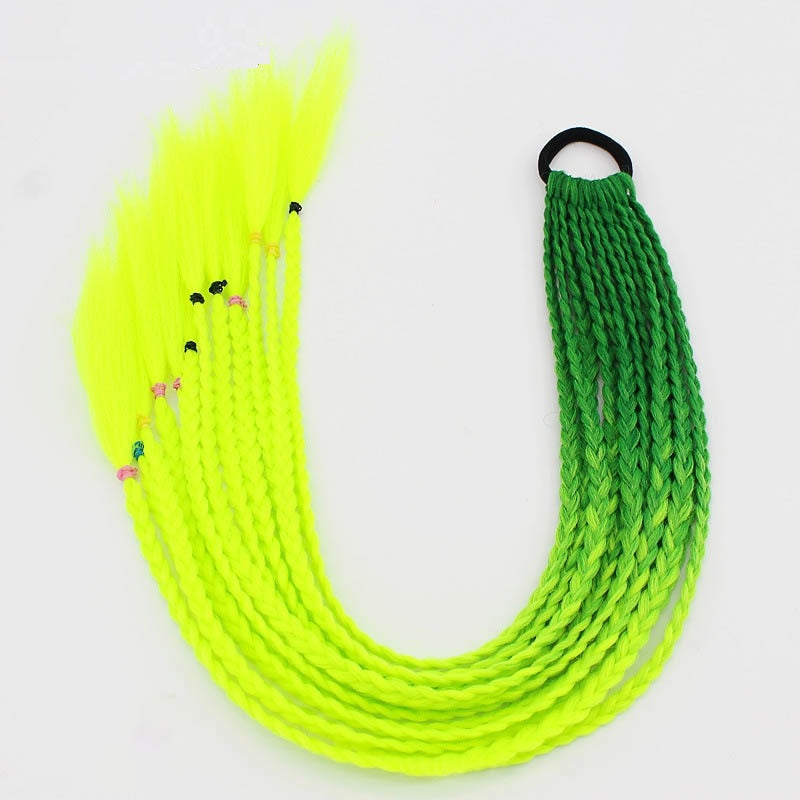 Vibrant Multi-Coloured Hair Extensions-Black Blue-State of Style