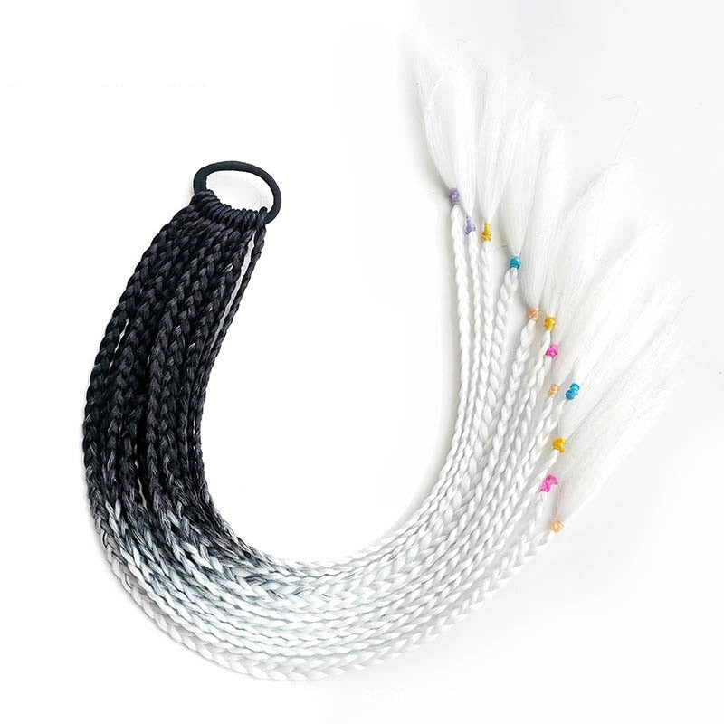 Vibrant Multi-Coloured Hair Extensions-Black Blue-State of Style