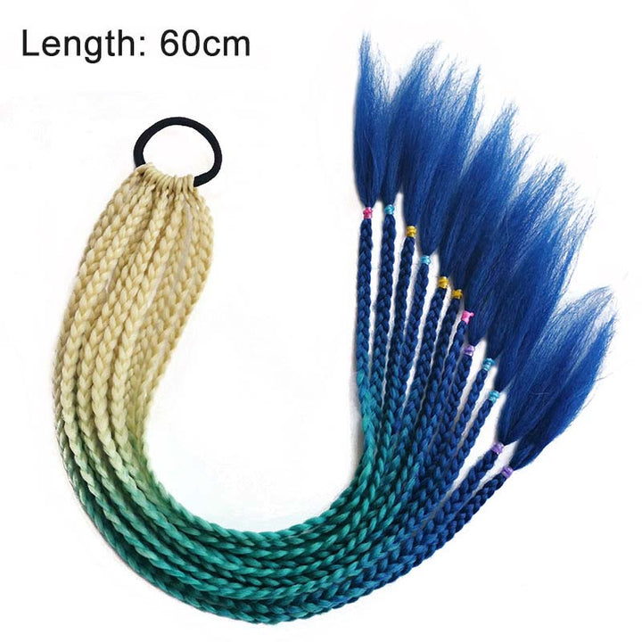 Vibrant Multi-Coloured Hair Extensions-Black Blue-State of Style