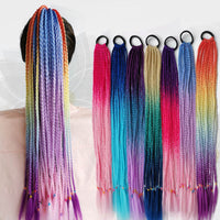 Vibrant Multi-Coloured Hair Extensions-Black Blue-State of Style