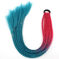 Vibrant Multi-Coloured Hair Extensions-Red Green-State of Style