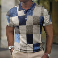 Victor Polo | Checkered & Stylish-Grey-S-State of Style