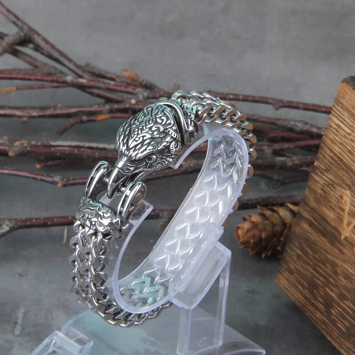 Viking Hunter Bracelet | Unique Nordic Design-Fenrir – The Wolf-Small 19cm-State of Style
