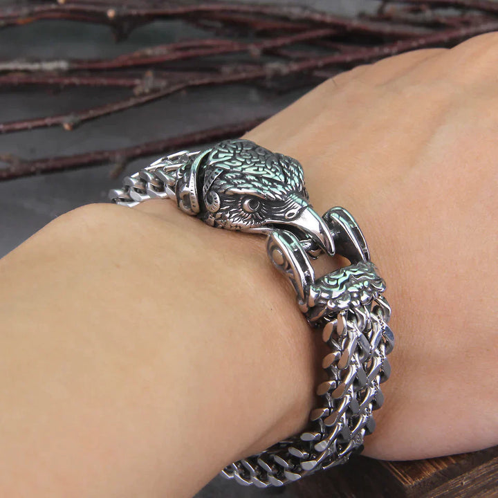 Viking Hunter Bracelet | Unique Nordic Design-Orn – The Eagle-Small 19cm-State of Style