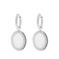 Vintage Coin Pendant Earrings-925er Sterling Silver-State of Style