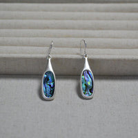 Vintage Colourful Silver Earrings - Adalyn-State of Style