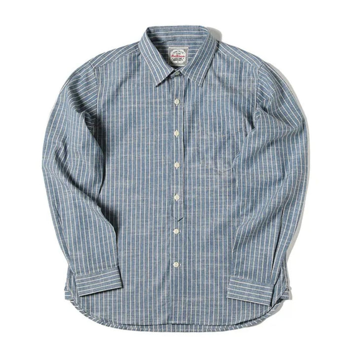 Vintage Cotton Shirt Adam – Classic Long-Sleeve Heritage Style-S-State of Style