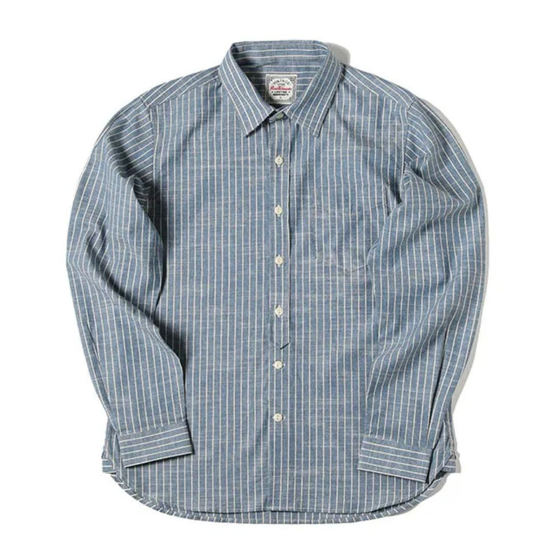 Vintage Cotton Shirt Adam – Classic Long-Sleeve Heritage Style-S-State of Style