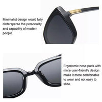 Vintage Designer Cat-Eye Sunglasses-Black-Grey-State of Style