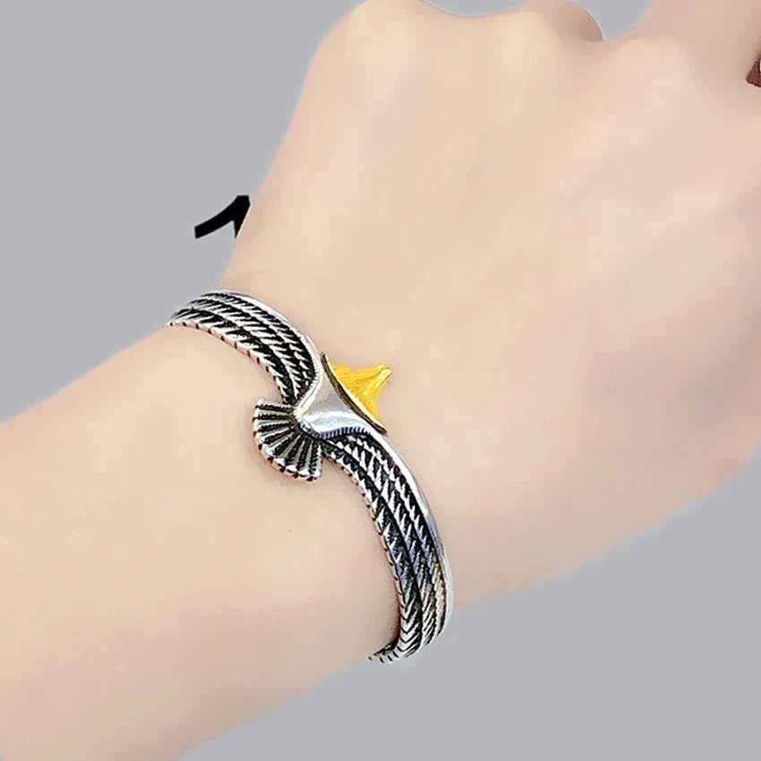 Vintage Eagle Bracelet | Creative Boho Jewellery-State of Style