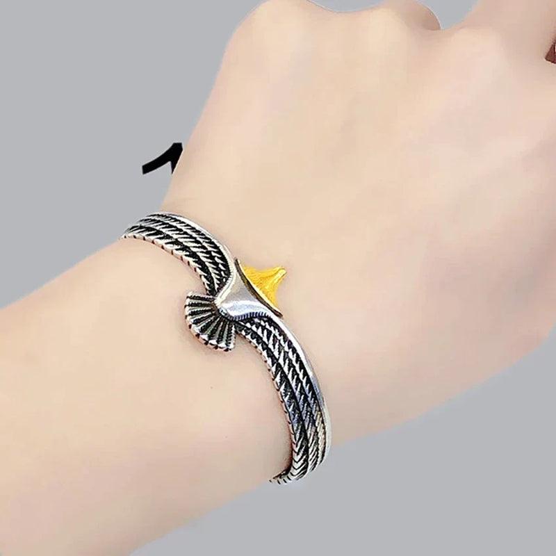 Vintage Eagle Bracelet | Creative Boho Jewellery-State of Style