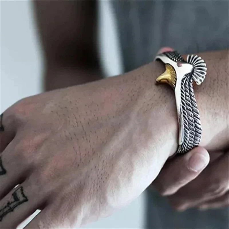 Vintage Eagle Bracelet | Creative Boho Jewellery-State of Style