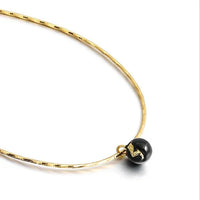 Vintage Gold Crack Necklace - Iris-State of Style