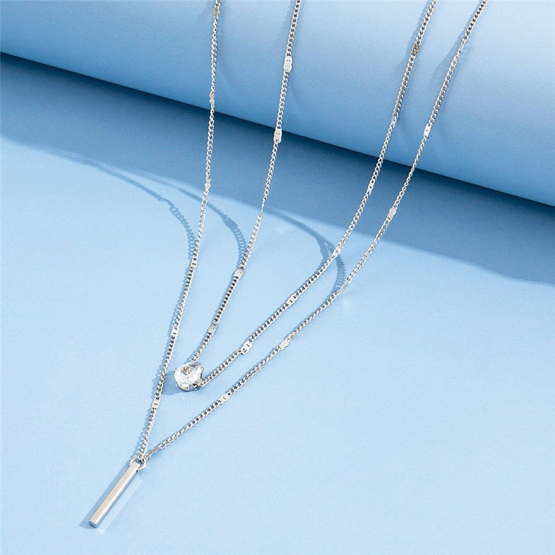Vintage Gold Pendant Necklace Set | Sparkling Jewellery-Gold-State of Style