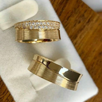 Vintage Gold Ring with Glitter - Leona-6-State of Style