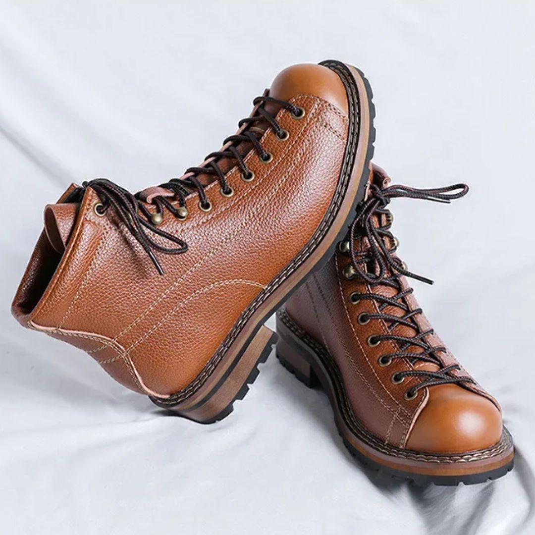 Vintage Leather Boots Benedict – Durable British-Inspired Style-5.0-State of Style