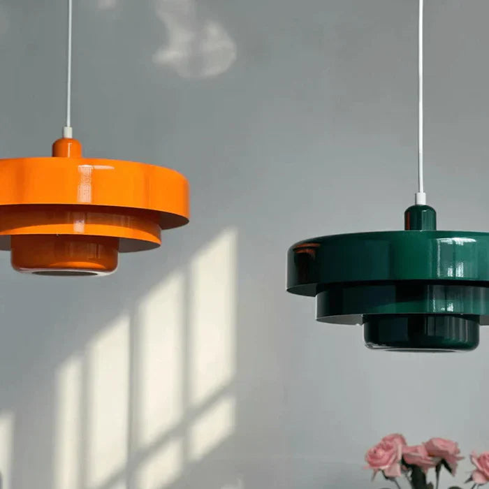 Vintage LED Pendant Light - TimelessGlow-Green-Cool White-State of Style