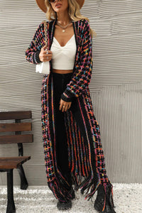 Vintage Long Cardigan - Livia-Multicoloured (nearly sold out)-S-State of Style