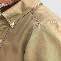 Vintage Men's Shirt - Dario-Beige-S-State of Style