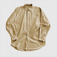 Vintage Men's Shirt - Dario-Beige-S-State of Style