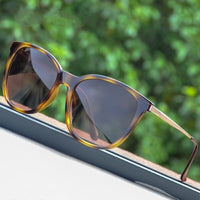 Vintage Polarised Luxury Sunglasses-Leopard Gold-State of Style